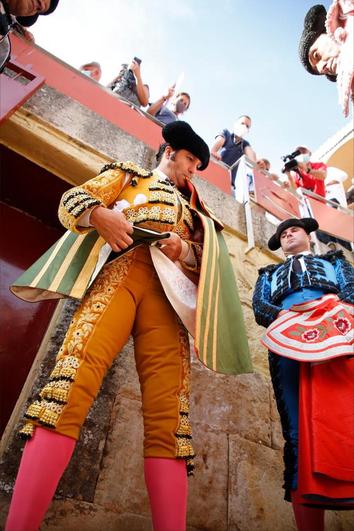 Morante de la Puebla en la plaza de toros de La Glorieta