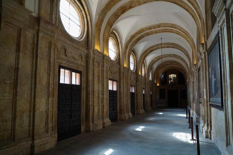 Interior de la Universidad Pontificia