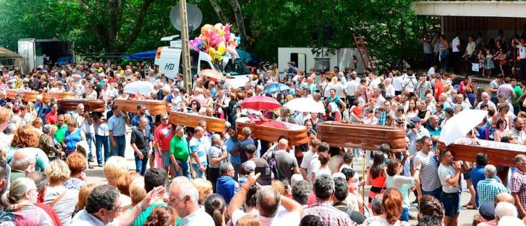 La procesión de Santa Marta de Ribarteme