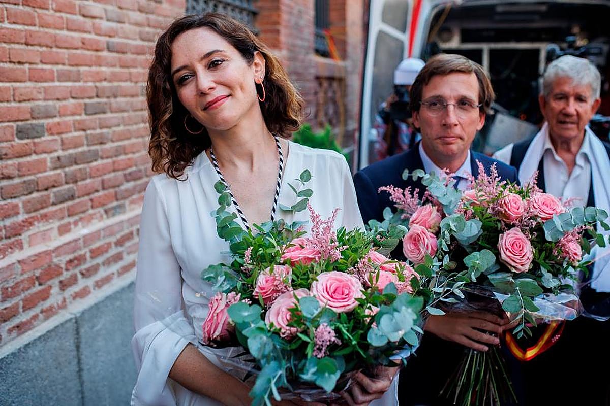 Isabel Díaz Ayuso en la celebración del Día de la Paloma