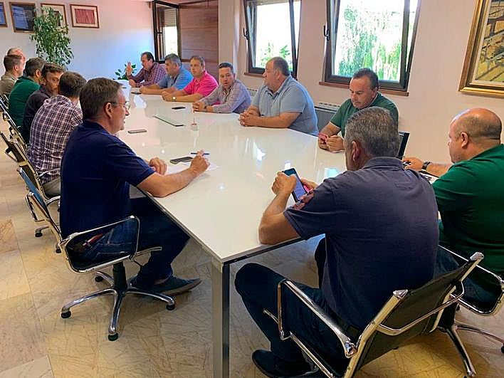 Mesa del cereal de la Lonja de Salamanca.