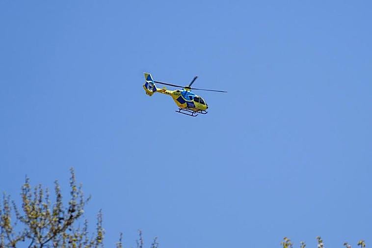 Helicóptero 112 Sacyl.