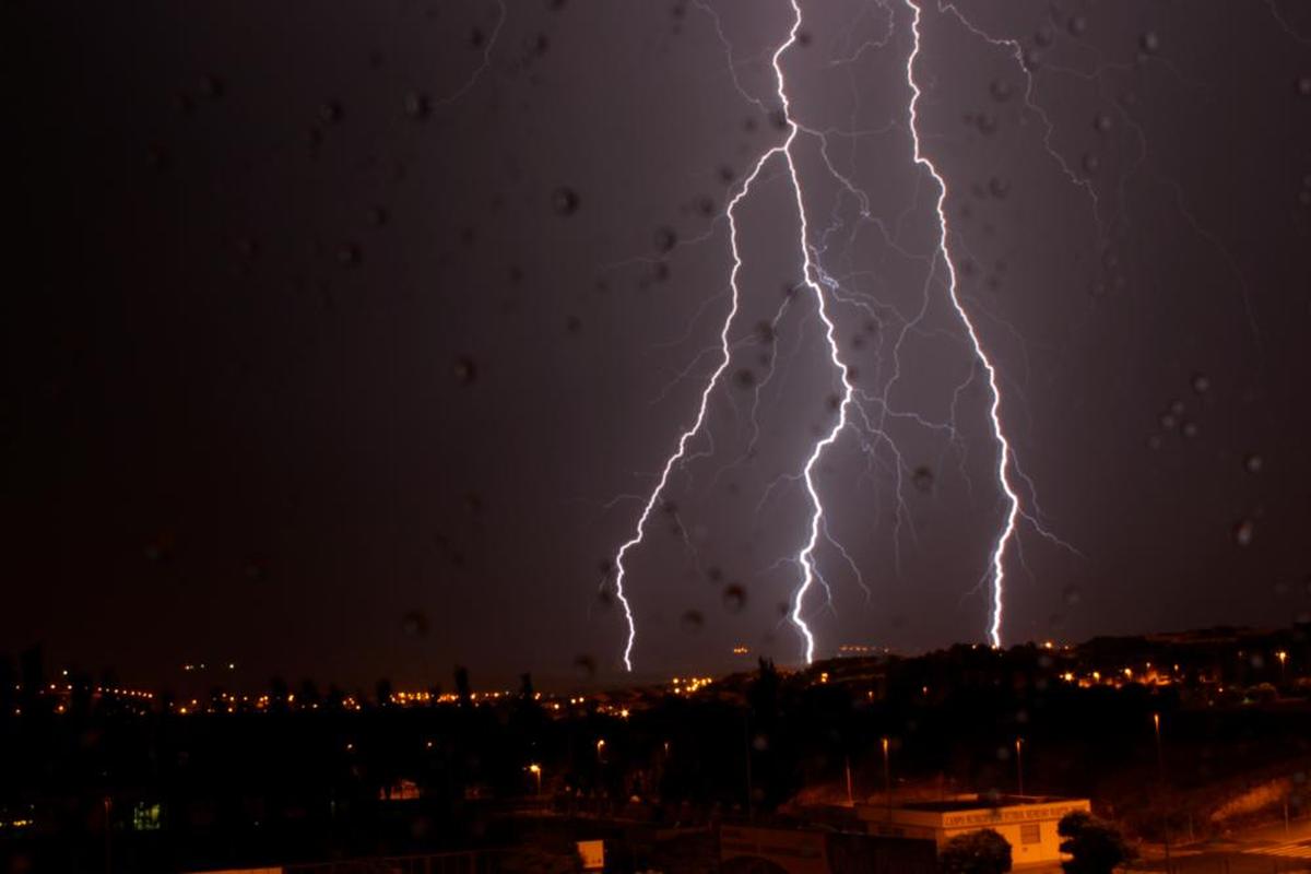 Tormenta eléctrica.