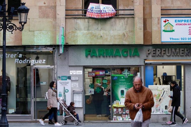 Un piso en alquiler en Salamanca.