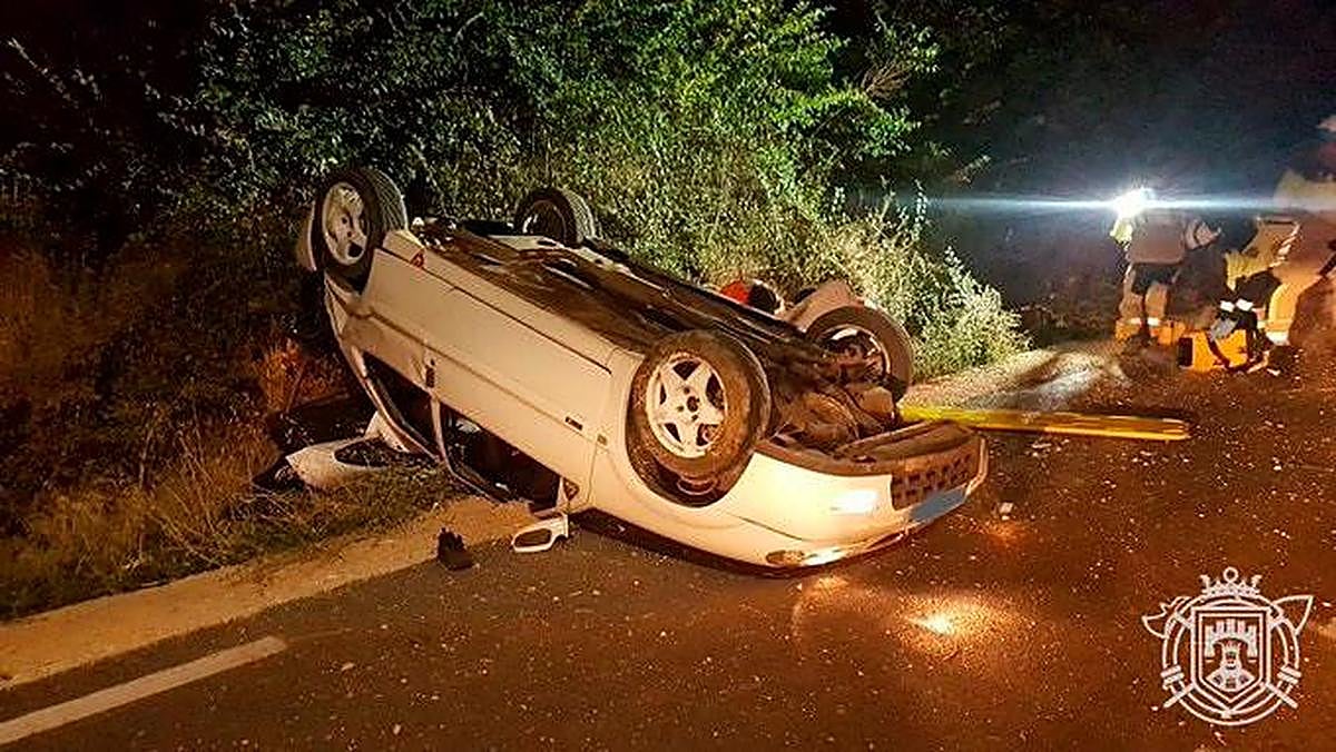 Accidente con un fallecido en San Millán de Juarros (Burgos)
