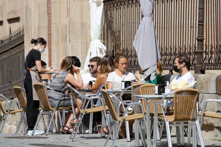 Terraza de Salamanca.