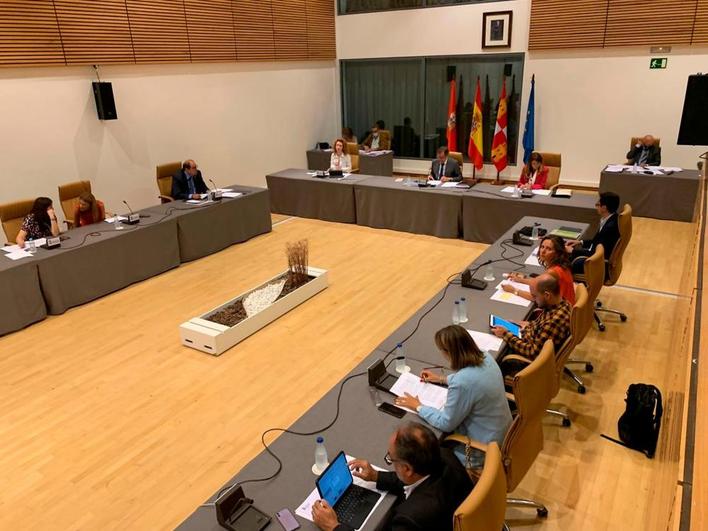 Pleno municipal celebrado este viernes en el Palacio de Congresos de Salamanca.