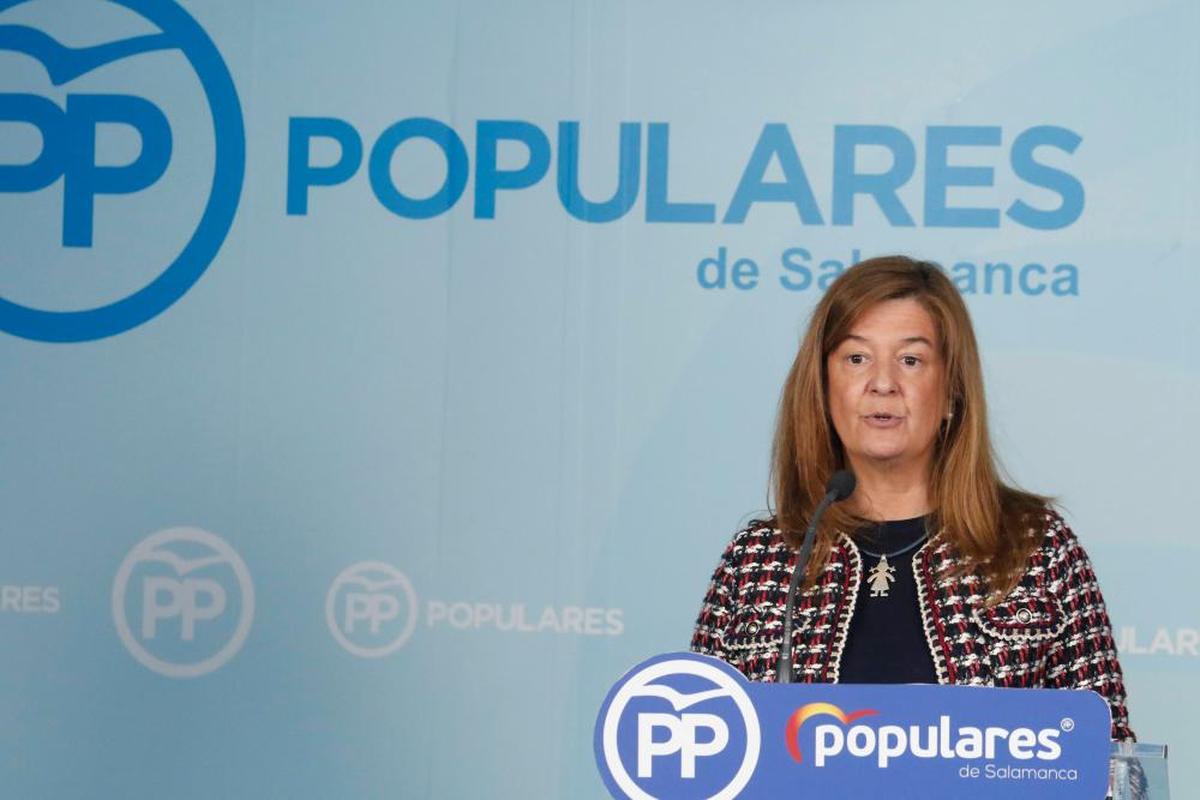 La procuradora del PP, Carmen Sánchez Bellota.