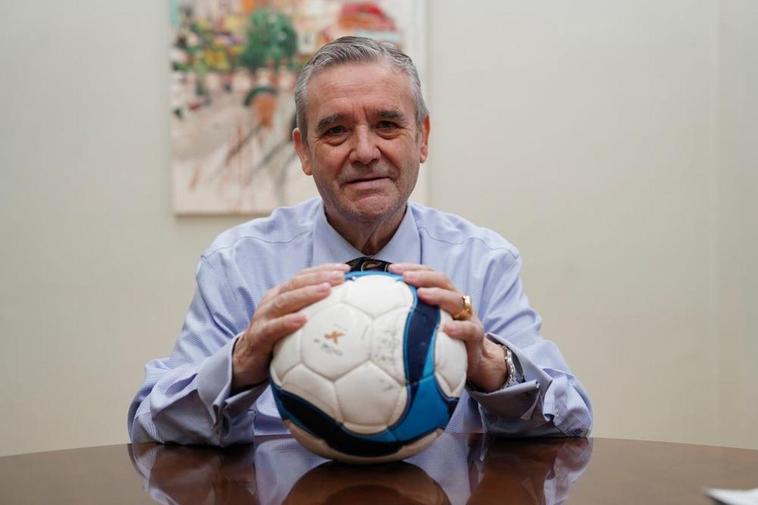 Miguel Hernández, presidente de la Delegación salmantina de Fútbol