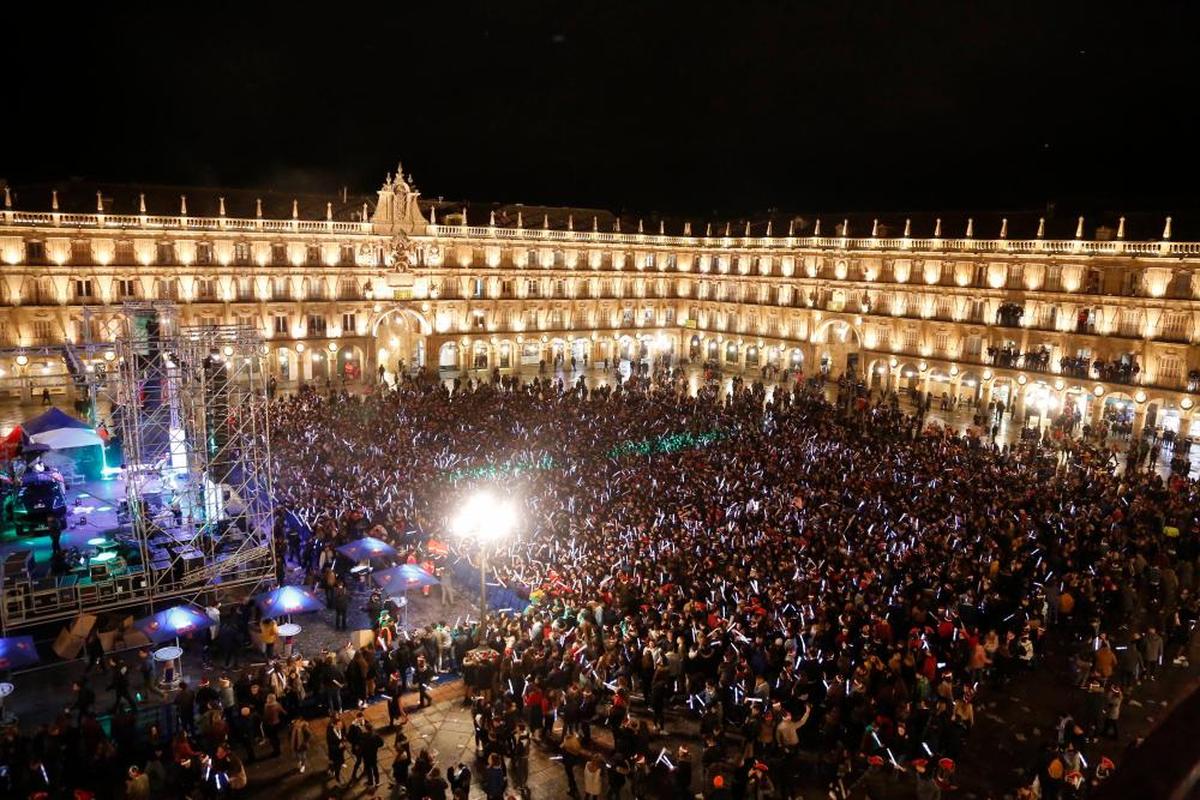 Celebración de la Nochevieja Universitaria en 2019.