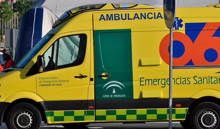 Una ambulancia de Andalucía