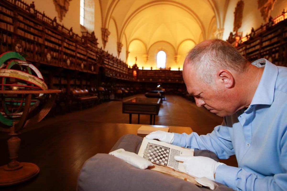 La Biblia del ajedrez está en Salamanca