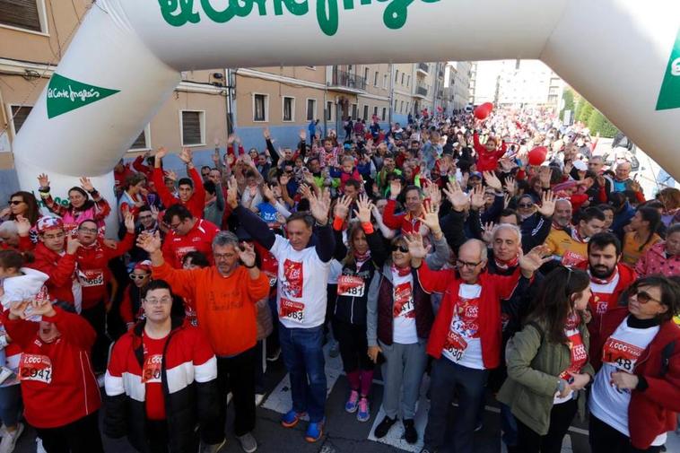 Salida de la carrera participativa