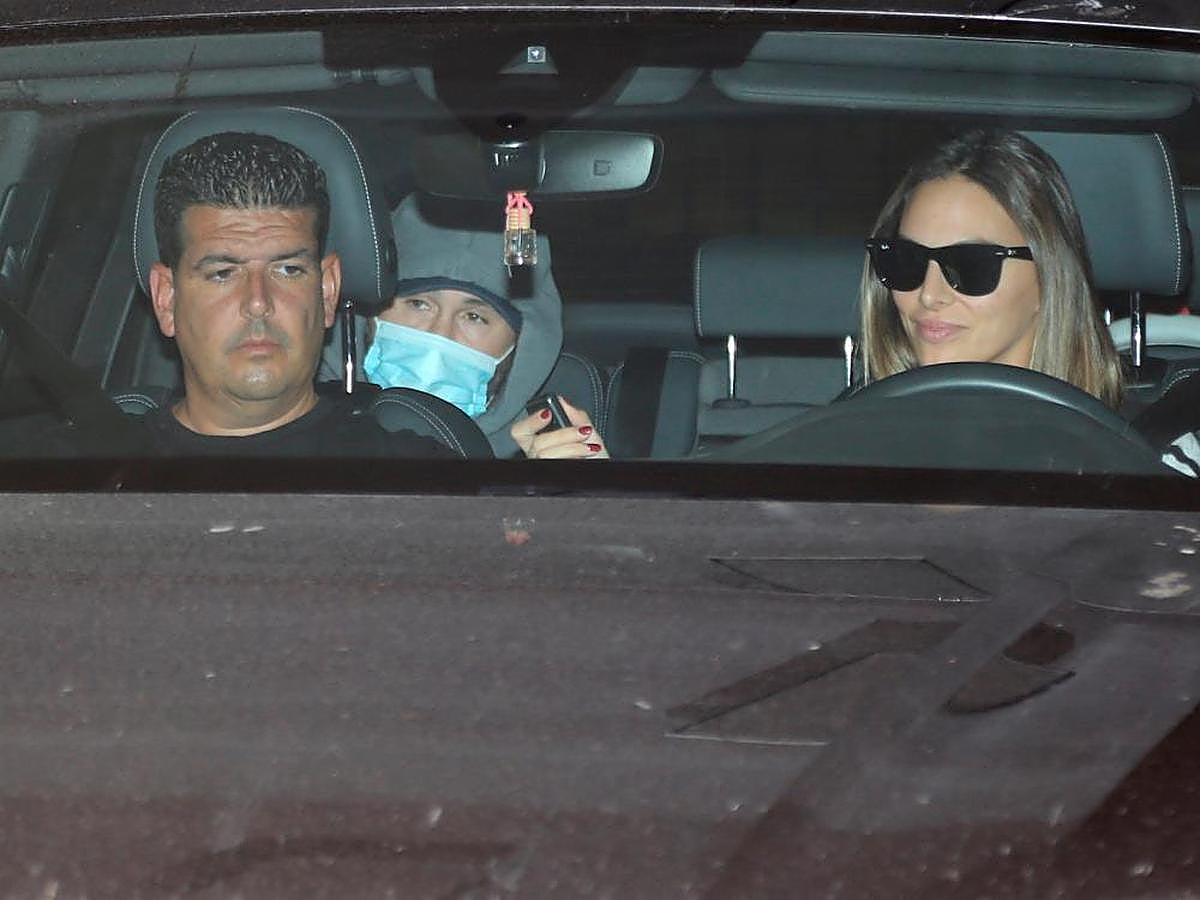 Kiko Rivera a su llegada a casa