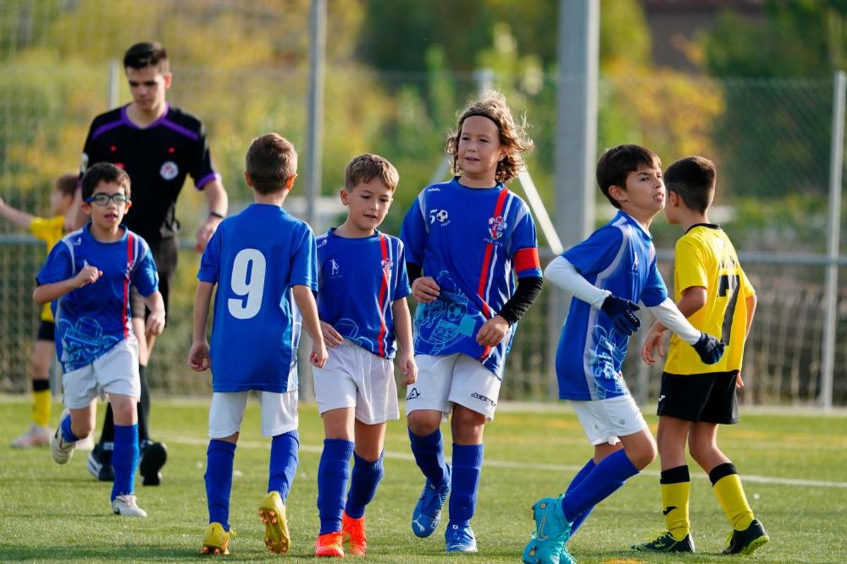 Las mejores imágenes de la quinta jornada del fútbol base de Salamanca