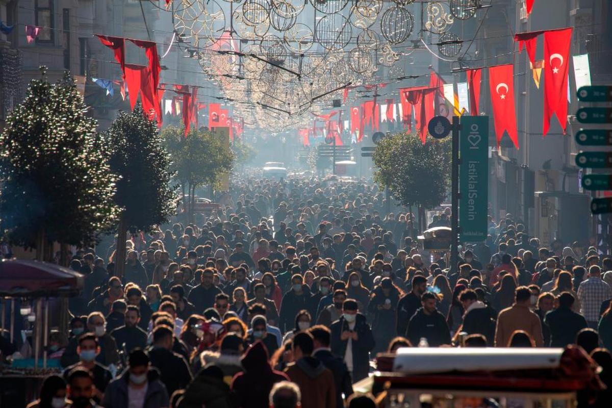 La avenida Istiklal, de Estambul, donde ha ocurrido la explosión