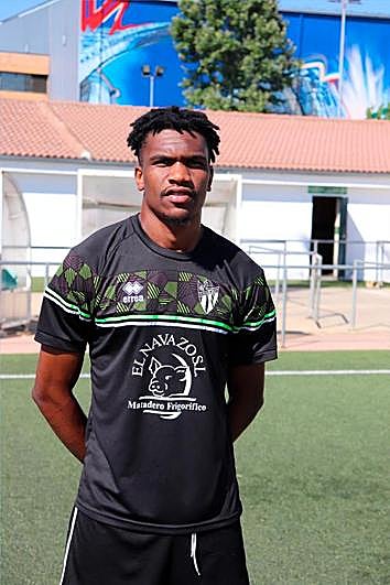 El camerunés Mano Tata, del Guijuelo. TEL