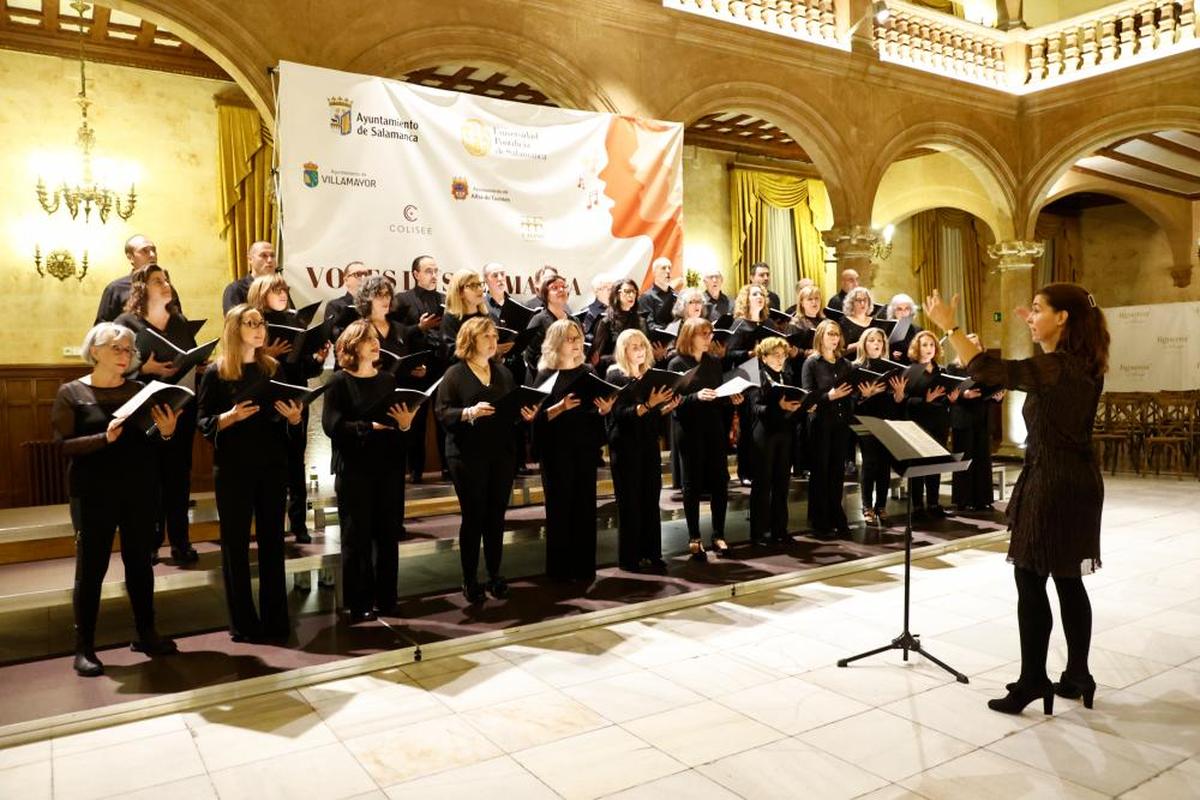 Actuación del Parentum Chorus.