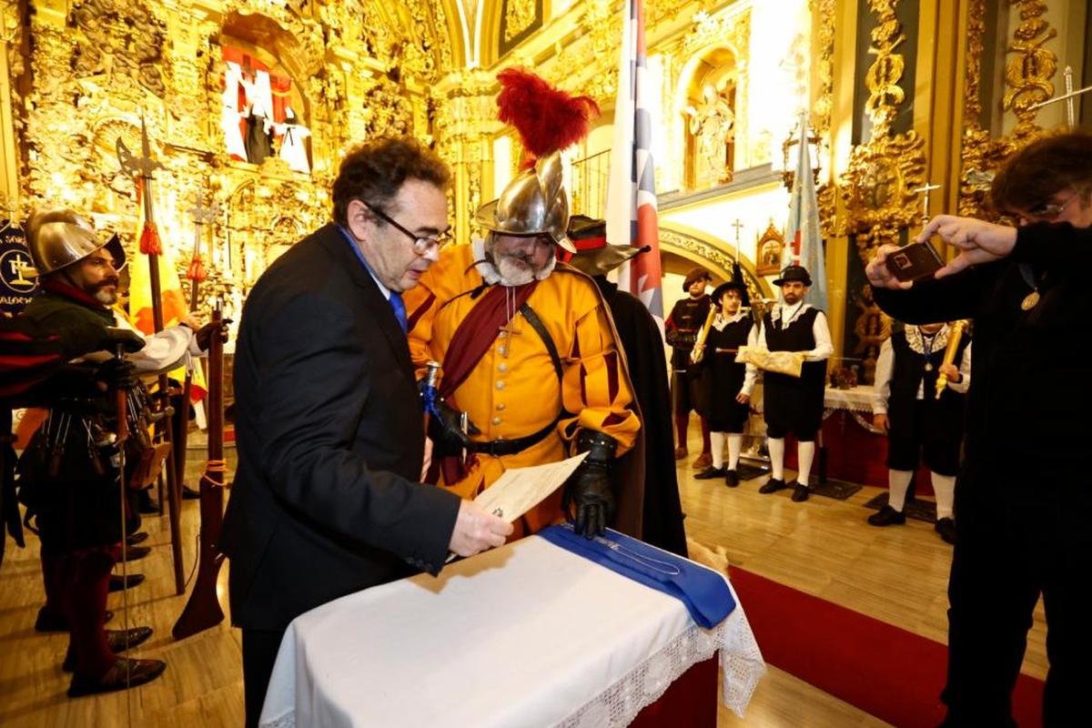 Nombramiento de la Guardia de Honor para el Tercio.