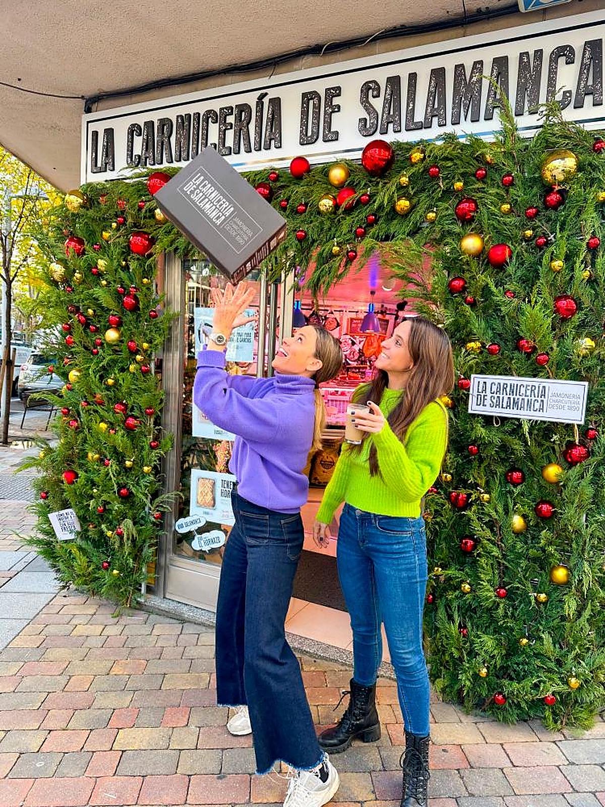 María y Estefanía, responsables de La Carnicería de Salamanca.