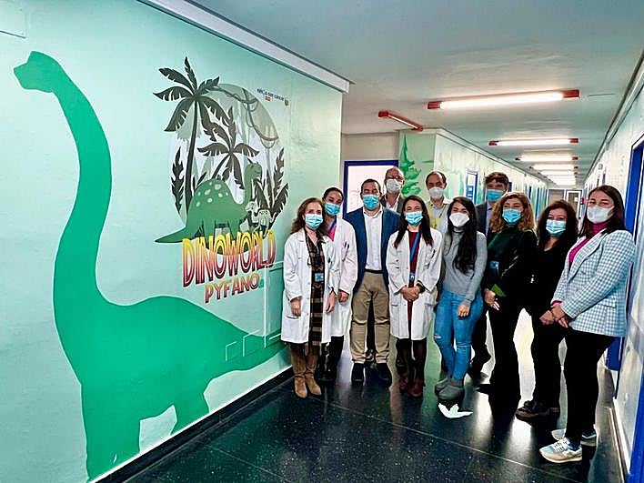 Momento de la inauguración de Dinoworld Pyfano: la aventura continúa