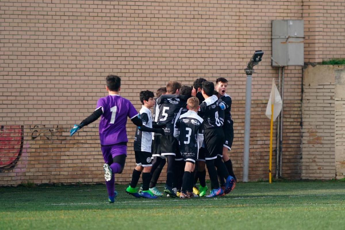 Las mejores imágenes de la décima jornada del fútbol base de Salamanca