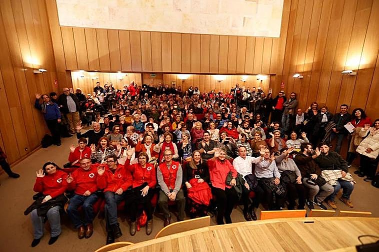 Cruz Roja rinde homenaje a la labor desinteresada de sus 1.730 voluntarios