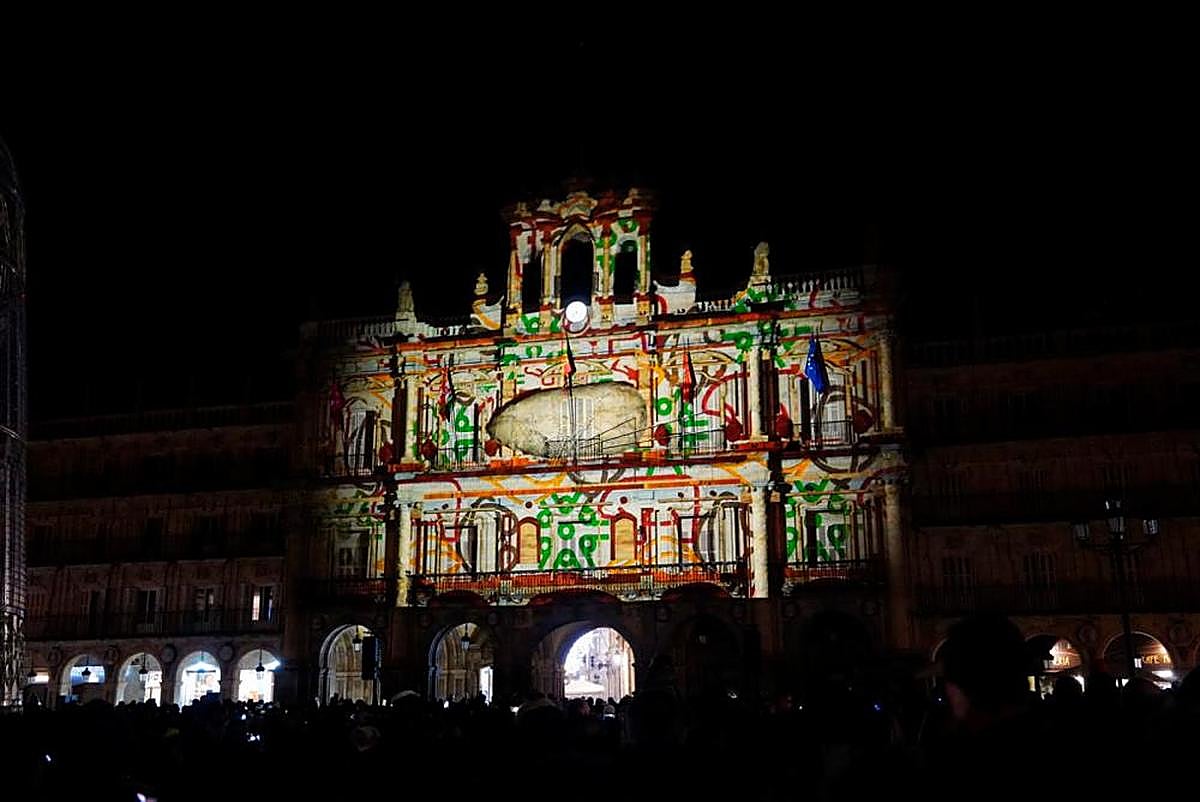 Uno de los momentos de la proyección | LAYA