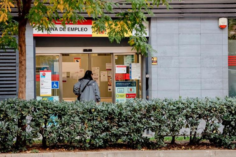 Una oficina de empleo de la Junta de Castilla y León.