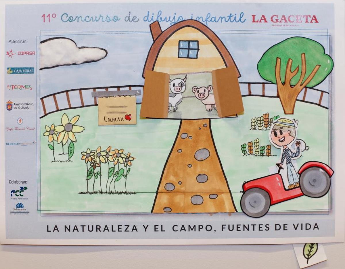 Violeta Alonso Rodrigo, del CEIP Francisco de Vitoria, segundo premio Categoría C (5º y 6º de Primaria).