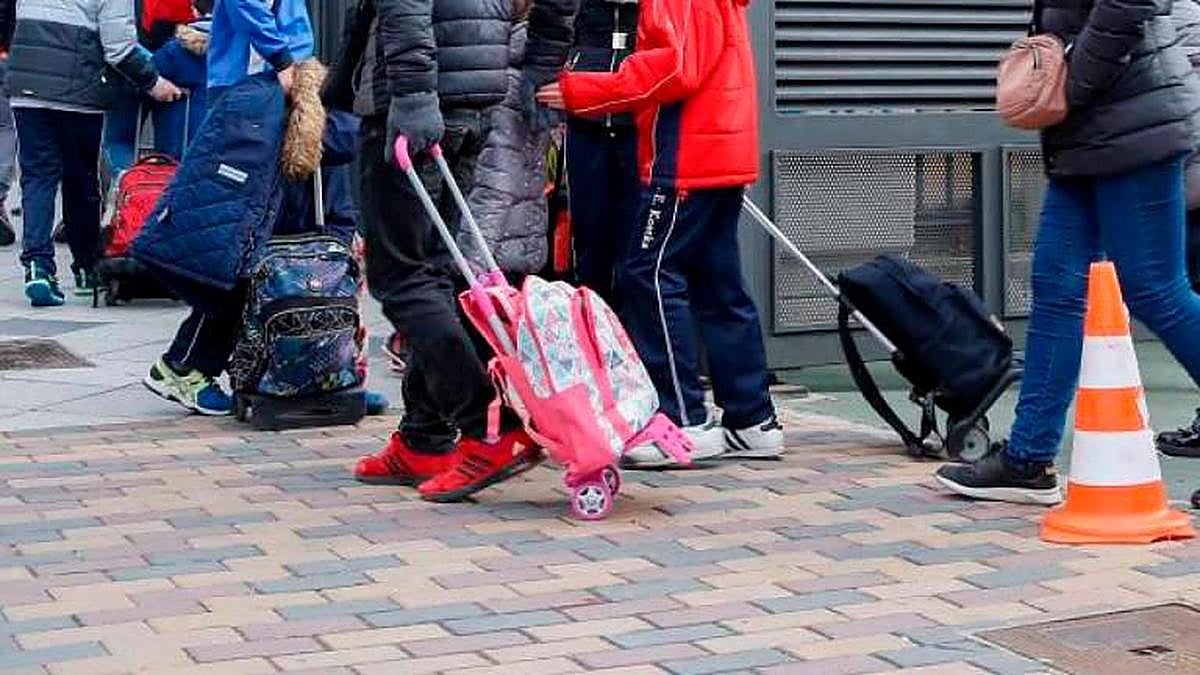 Salida de un colegio