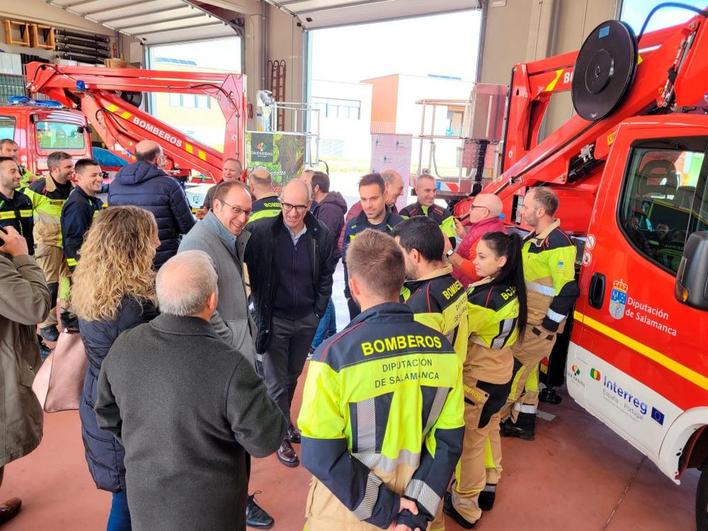 Los bomberos ya pueden llegar hasta el último rincón del casco histórico de Ciudad Rodrigo