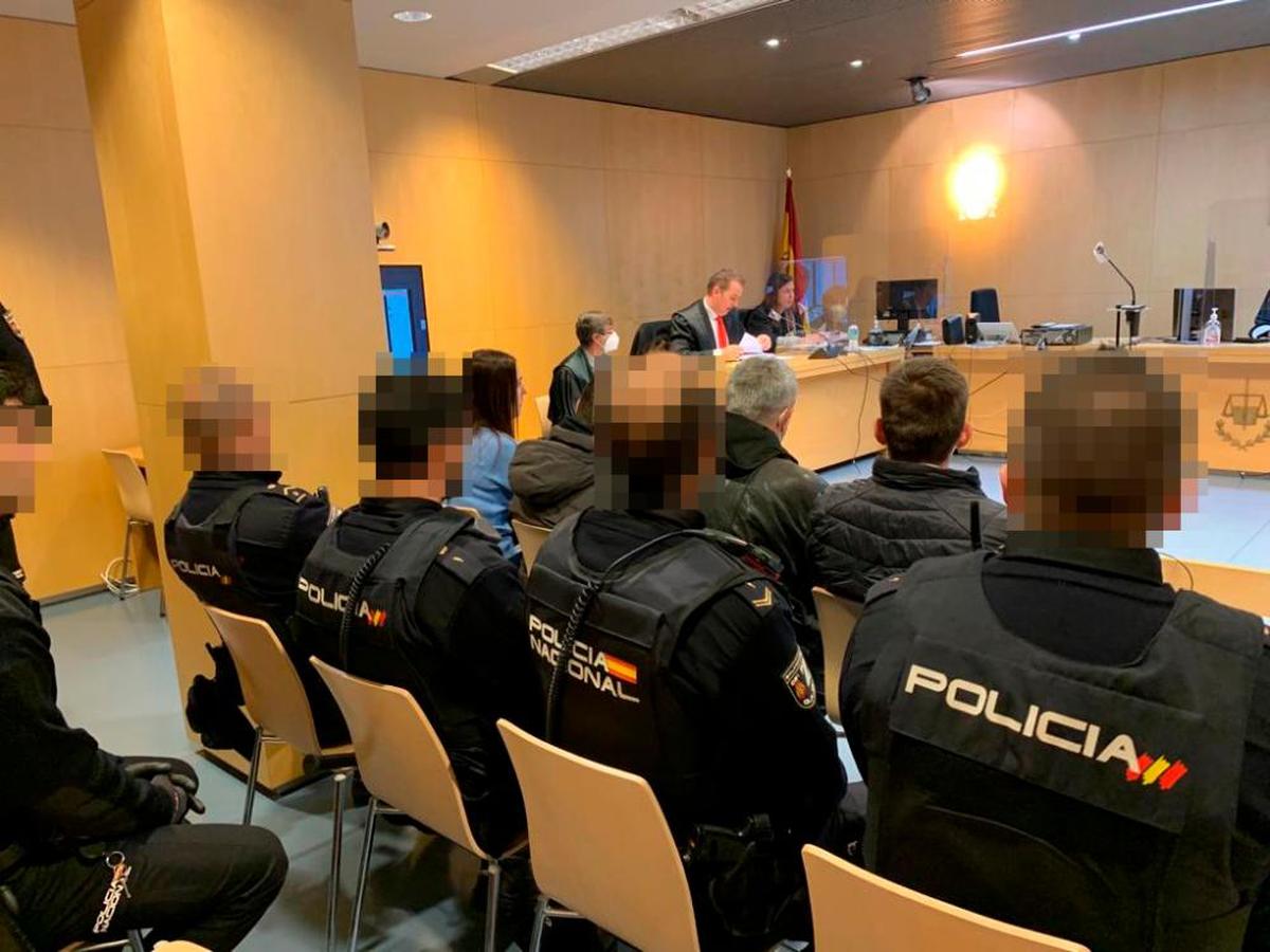 Juicio a la ‘banda del Rolex’ este martes en Salamanca.