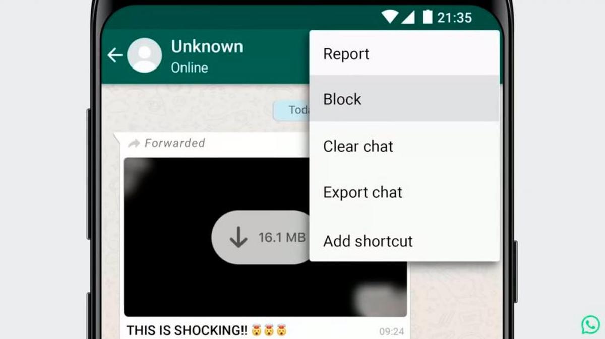 Formas de bloqueo en WhatsApp