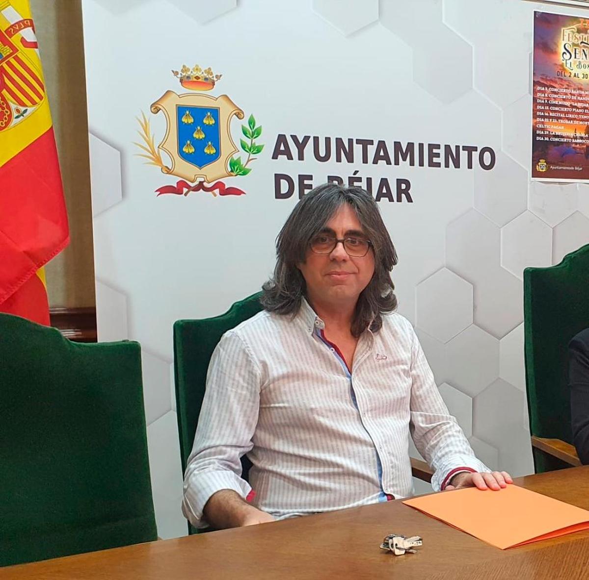 Luis Francisco Martín Hernández, candidato del PP a la alcadía de Béjar.