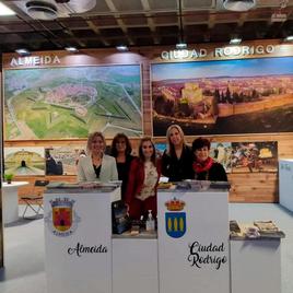 Ciudad Rodrigo participa en Fitur de la mano de Almeida a través del Consorcio Transfronterizo