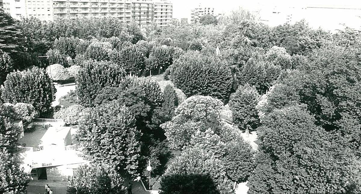Parque de La Alamedilla en julio del 1994.
