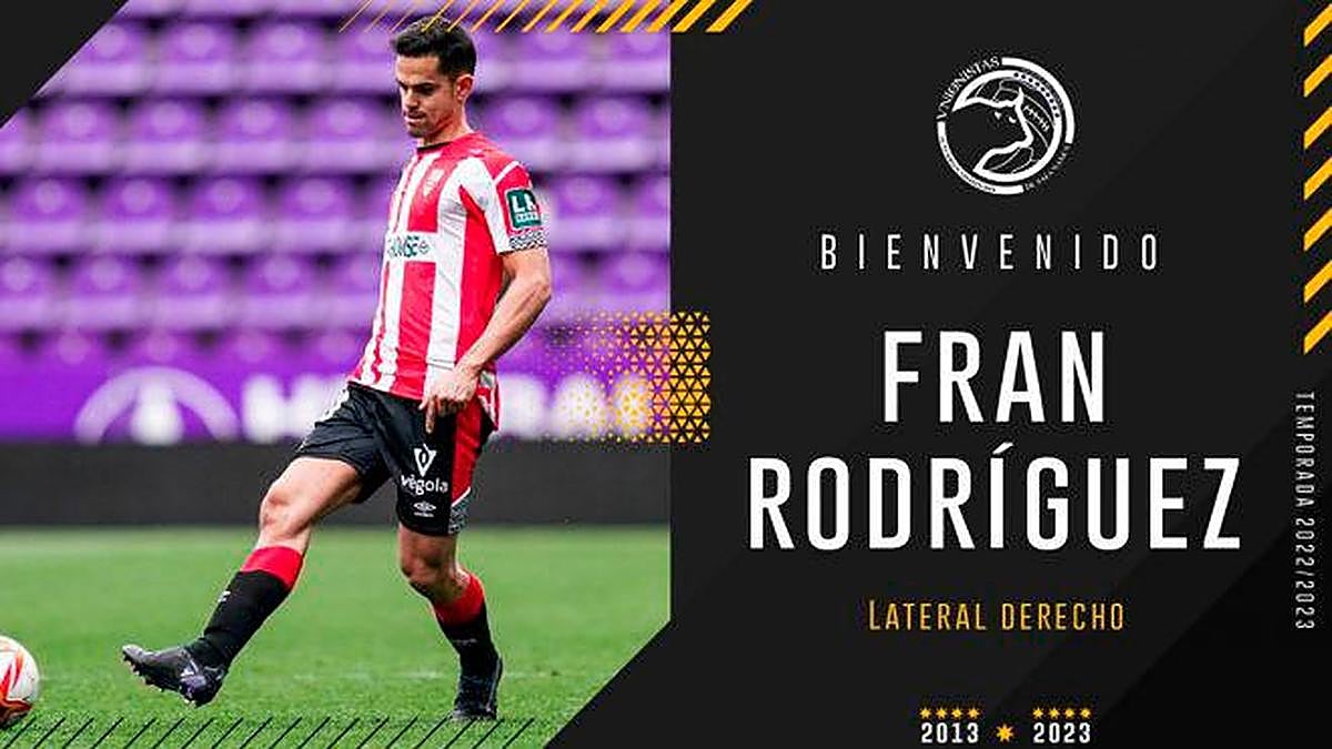 Fran Rodríguez, nuevo jugador del Unionistas