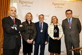 Hernández Zabayos, Bueno Pastor, Valles Rojo, Calvo y Rodríguez Sanz-Pastor, este sábado en el Casino.