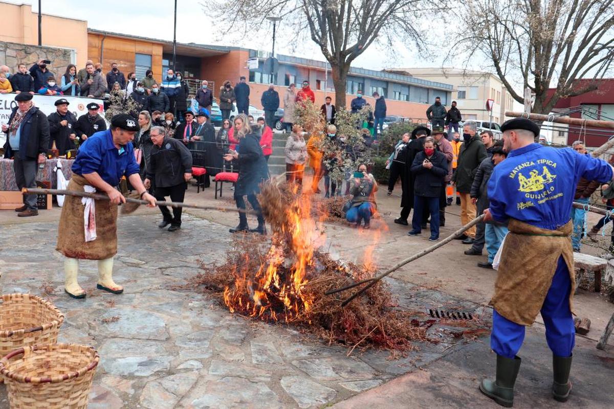 La matanza típica de Guijuelo tiene el reconocimiento de Fiesta de Interés Turístico Regional