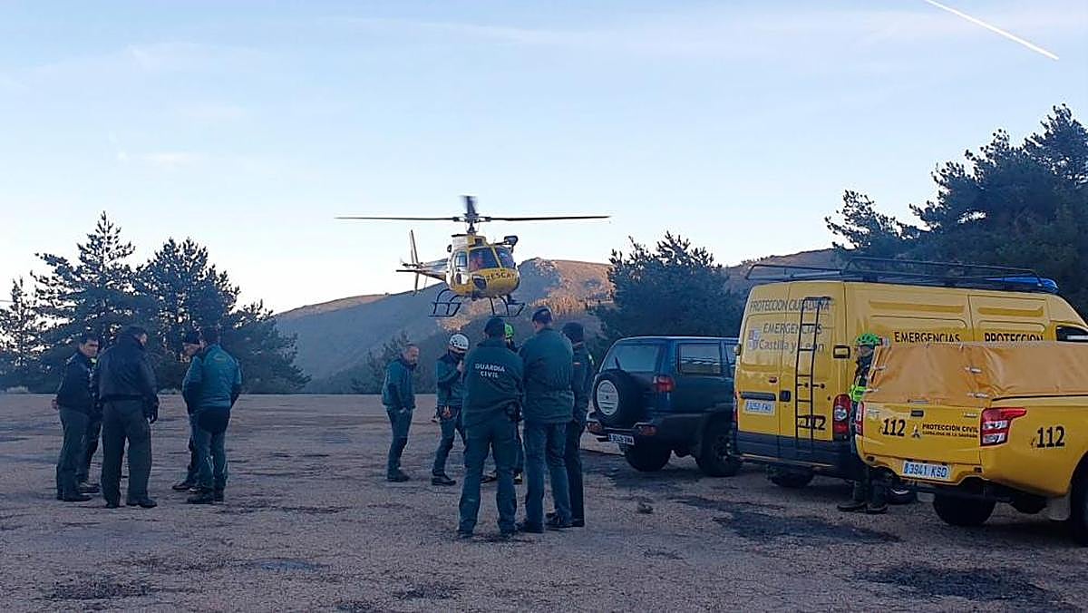 Una de las jornadas de búsqueda de José Antonio Martínez, el montañero desaparecido desde el 29 de diciembre