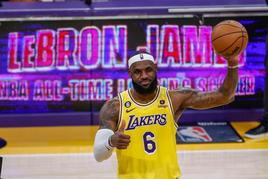 Lebron James, jugador de Los Angeles Lakers