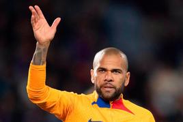 El futbolista Dani Alves