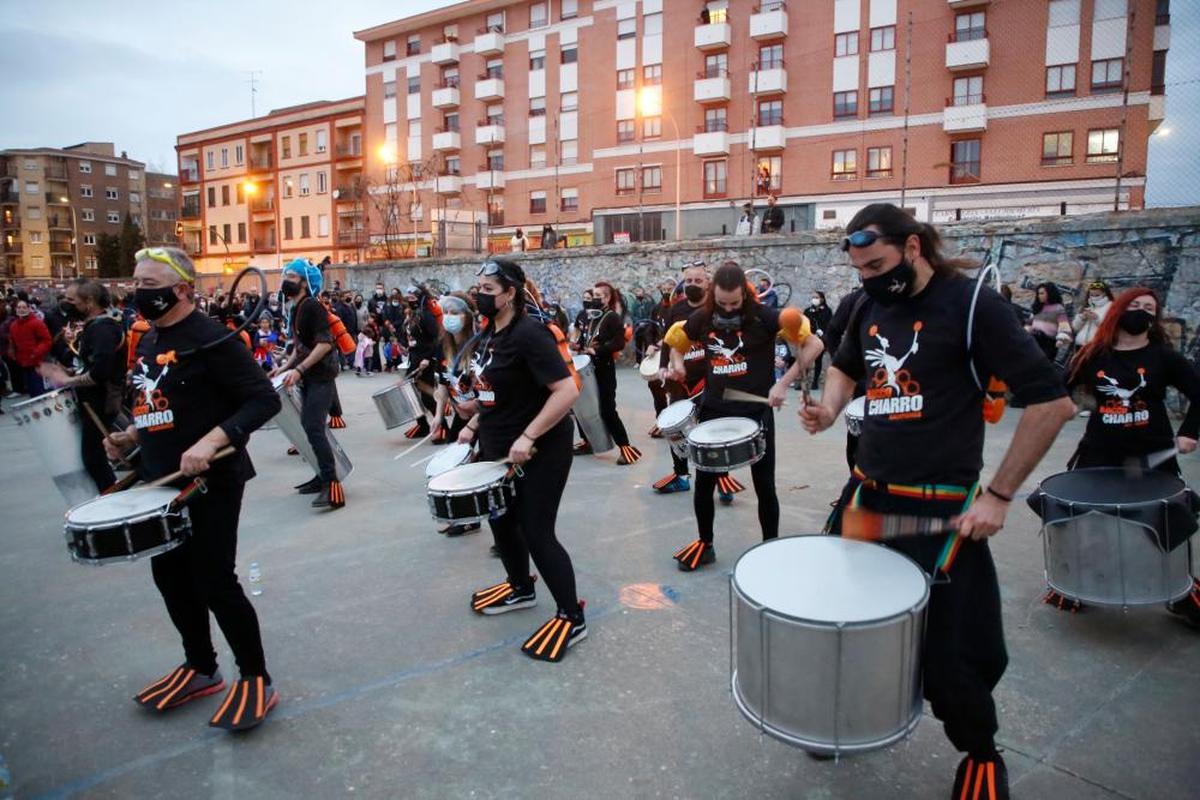 La batucada de Blocco Charro volverá a estar presente en el Carnaval de Garrido