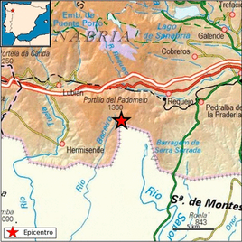 Uno de los terremotos registrados en Zamora.