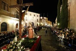 Procesión de la Universitaria en el regreso de 2022