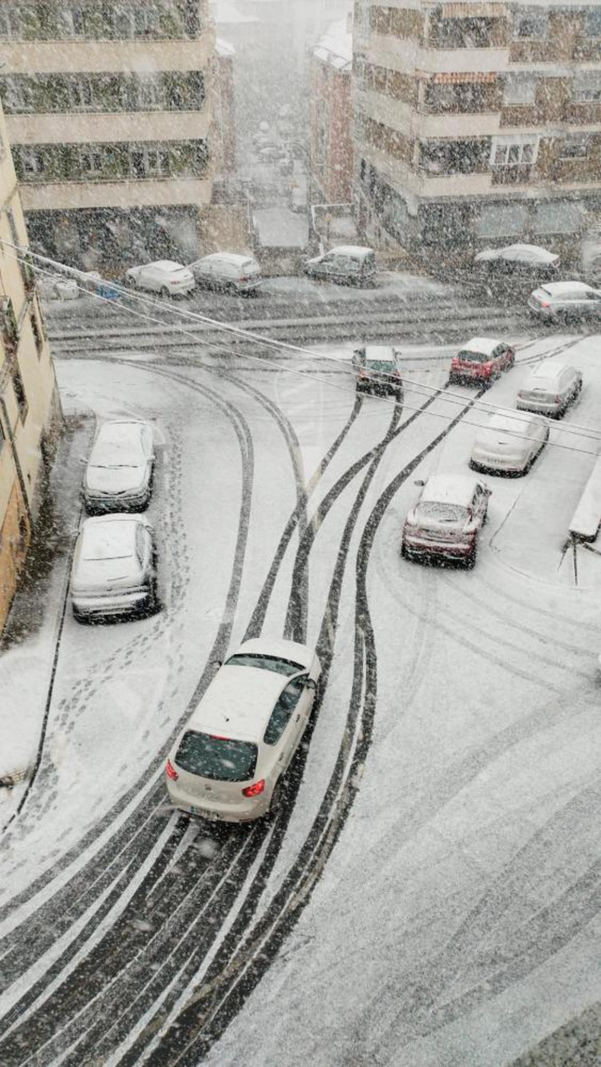 Nevada en Béjar. | TEL