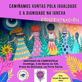 Cartel anunciador de la concentración