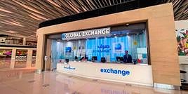 Oficinas de Global Exchange en el aeropuerto.