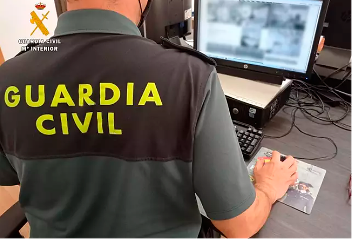 La operación la encabezó el Equipo @ de la Guardia Civil de Navarra